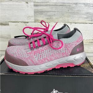 Rocky womens 9.5 pink workknit lx composite toe work shoe sneaker new